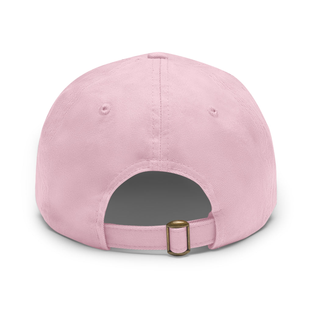 Reptile Center Dad Hat — TwinStinct Leather Patch Cap