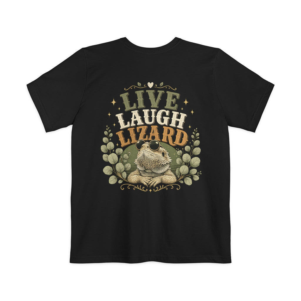 Pocket T-Shirt — Live Laugh Lizard