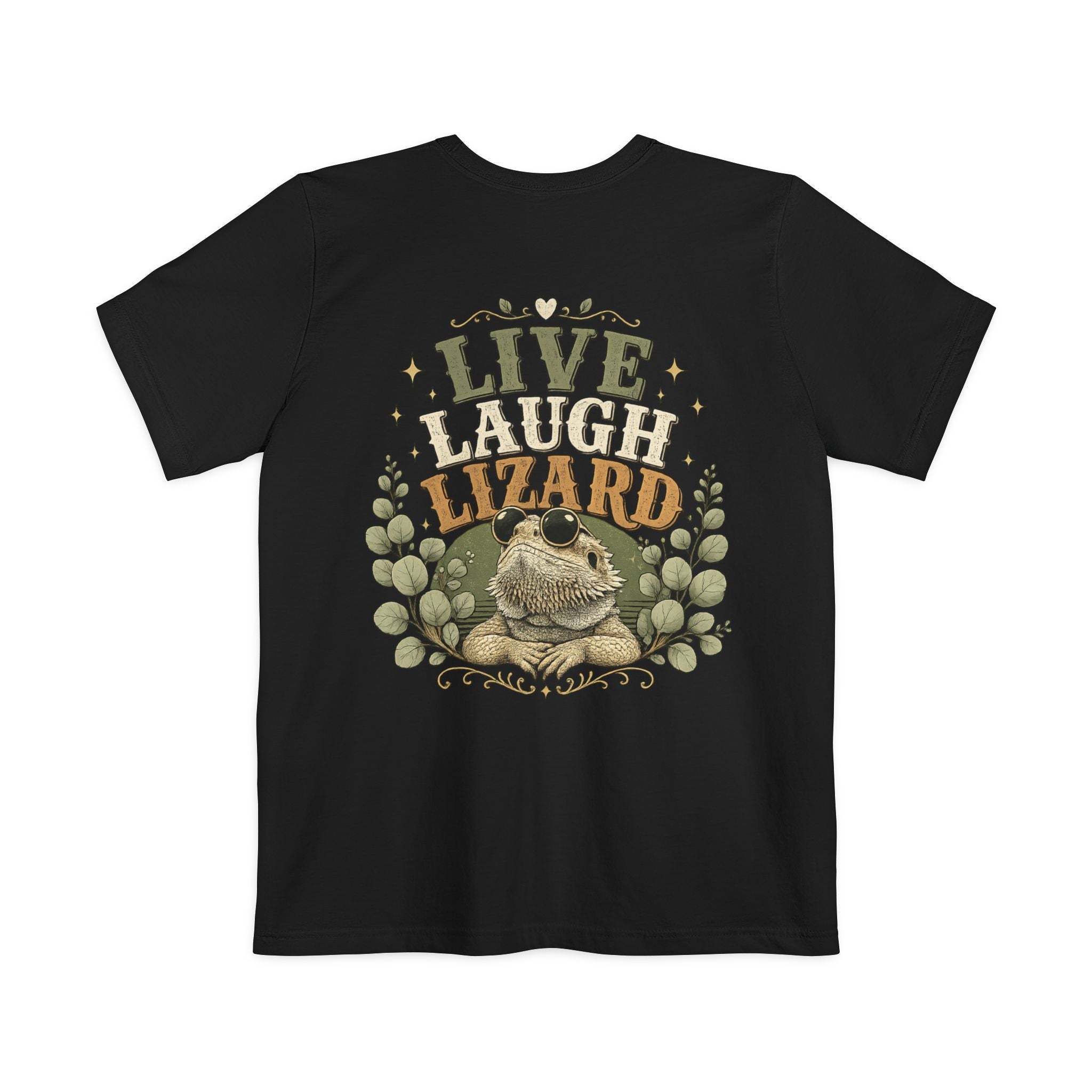 Pocket T-Shirt — Live Laugh Lizard