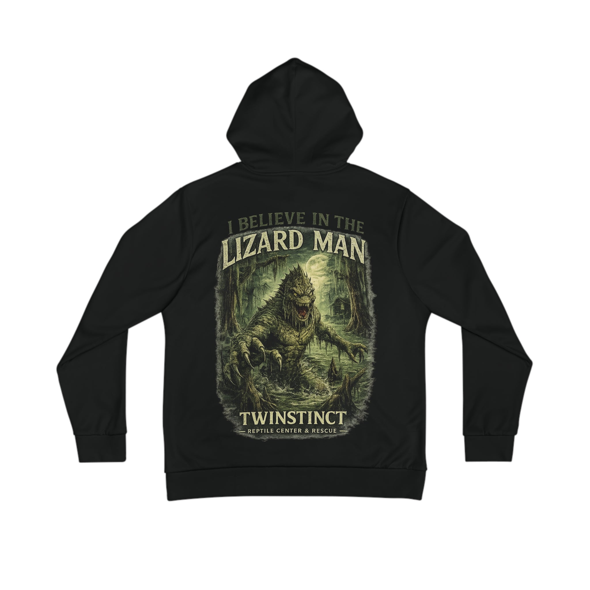 Twinstinct Reptile Rescue Lizardman Hoodie — Graphic Hoodie