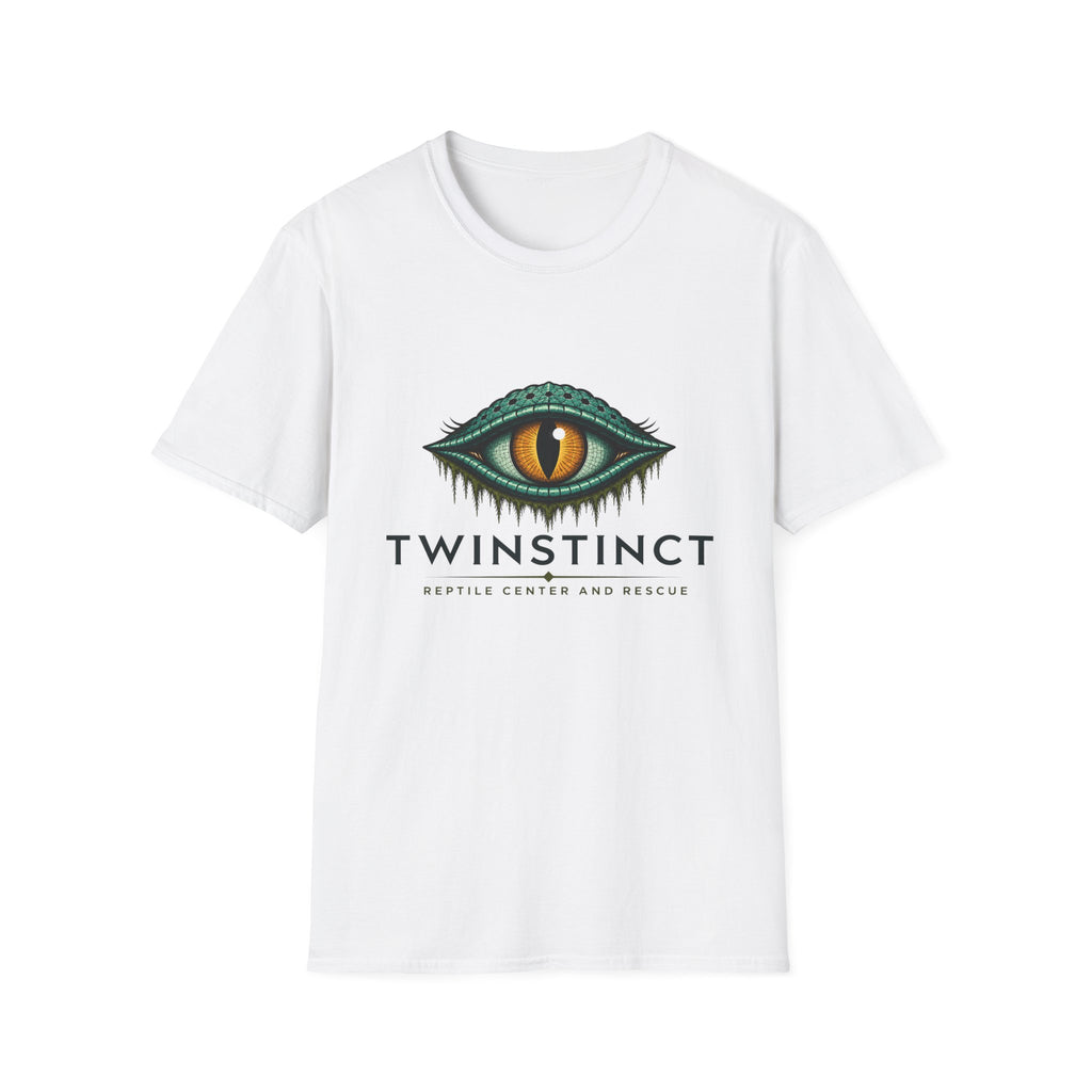 Graphic T-Shirt — Green Dragon Eye "TWINSTINCT" Logo Shirt