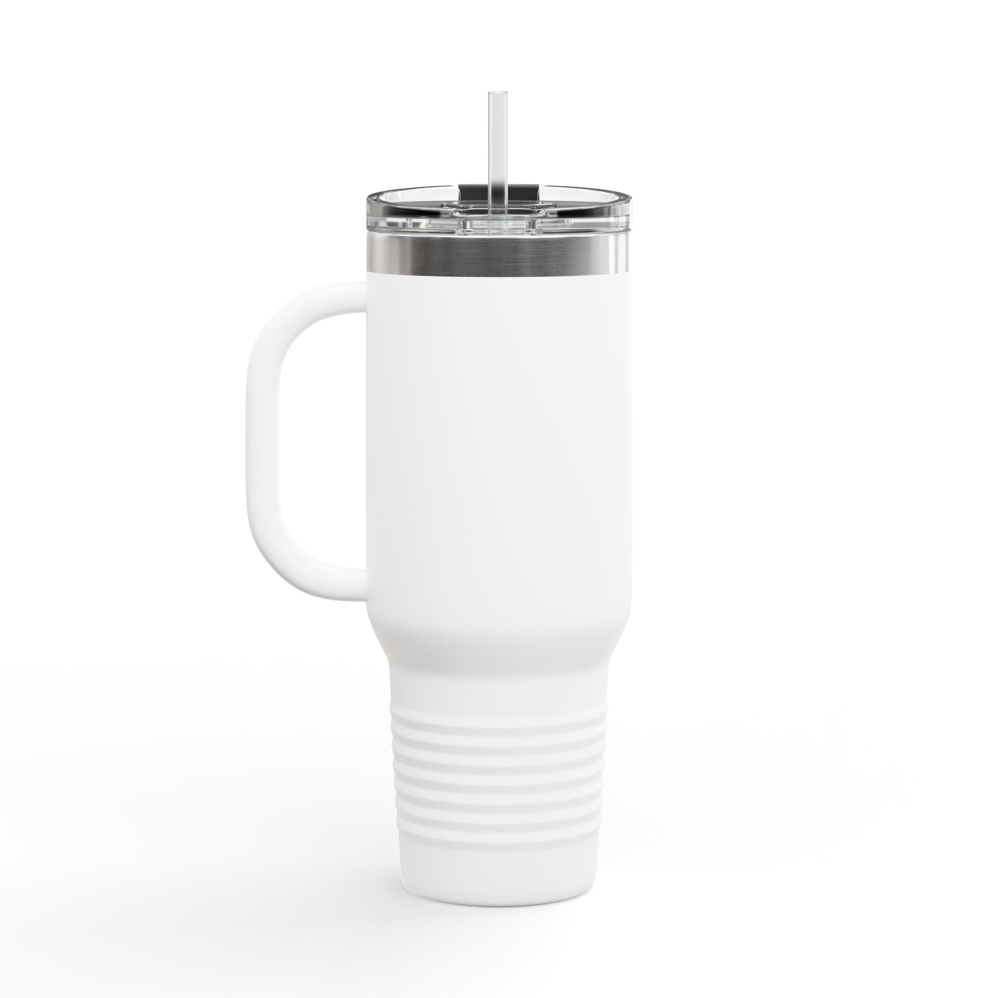 40oz Insulated Travel Mug — Retro Cryptid ‘We Don't Believe in You Either’ Camping Tumbler