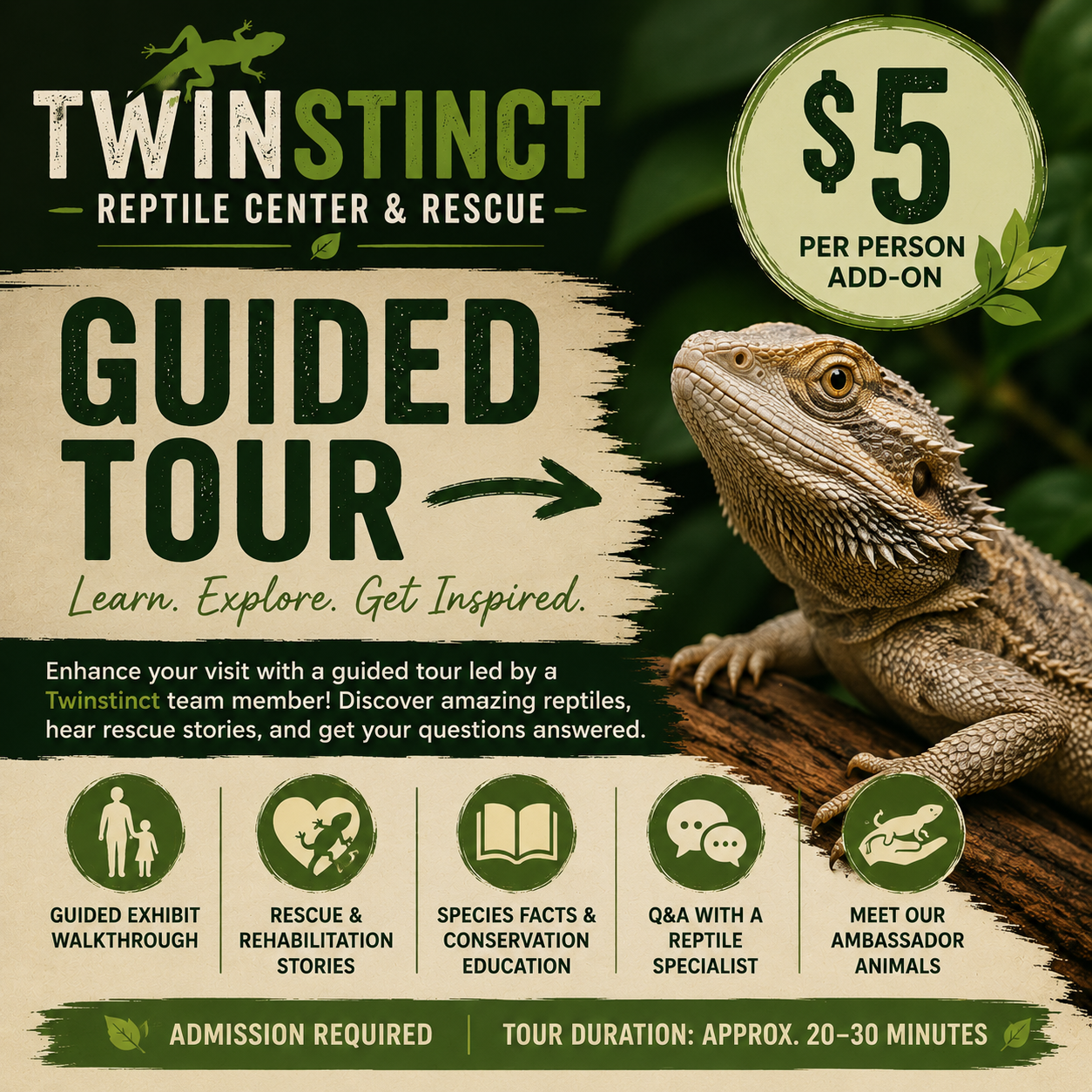 Basic Guided Tour *Admission Add-on*