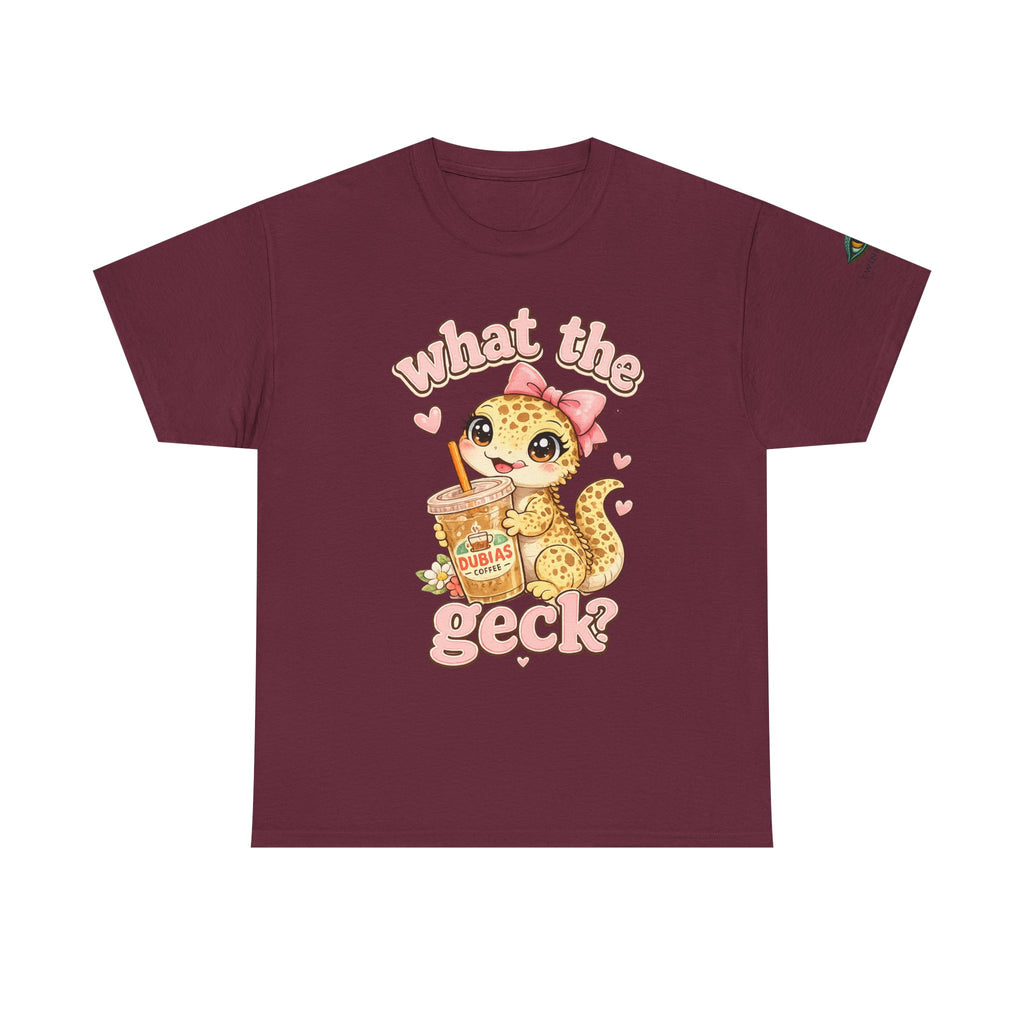 What the Geck? Cute Gecko Tea Graphic Tee