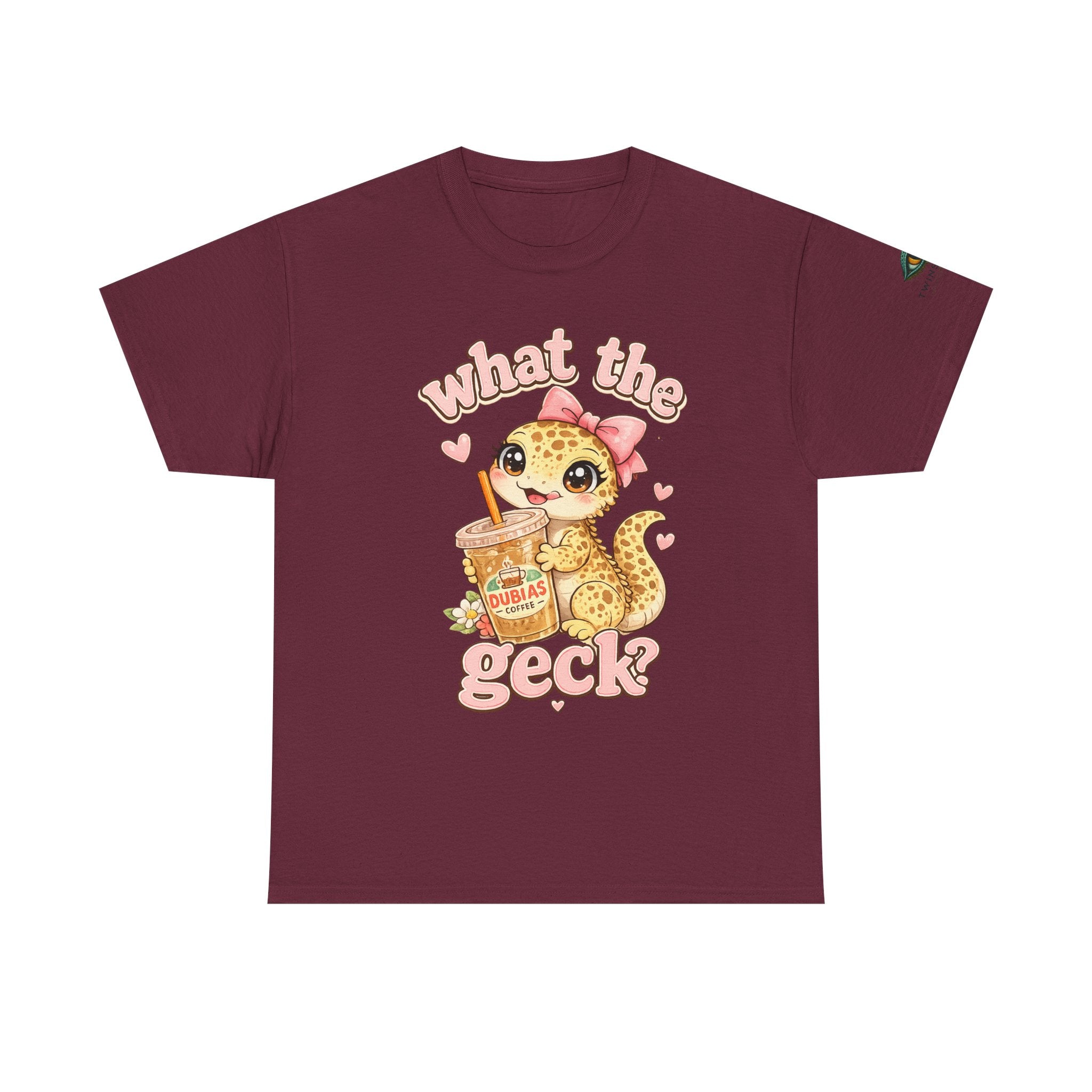 What the Geck? Cute Gecko Tea Graphic Tee