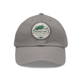 Reptile Center Dad Hat — TwinStinct Leather Patch Cap