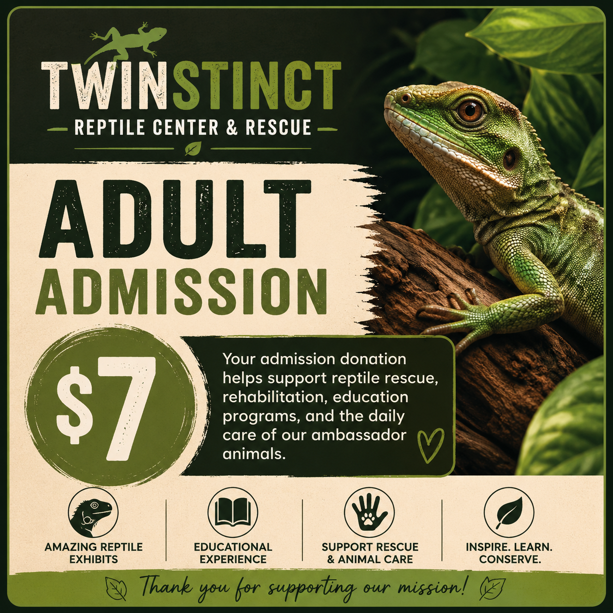 Adult Donation/Admission
